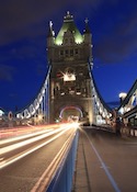 Tableau Inspiration 00013 - Light Trails on Road at Night