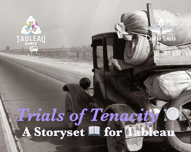 Trials of Tenacity 🍽 Storyset 📖 Cover
